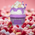 Lattafa Gourmand Perfumes cupcake collection – Eau de Parfum | Vanilla Freak, Berry On Top, Choco Overdose, Cookie Crave &amp; Mallow Madness | Long-Lasting Scents