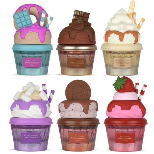 Lattafa Gourmand Perfumes cupcake collection – Eau de Parfum | Vanilla Freak, Berry On Top, Choco Overdose, Cookie Crave &amp; Mallow Madness | Long-Lasting Scents Main image