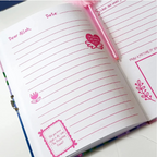 Dear Allah Secret Diary -Dear Allah Secret Diary | Islamic Lockable Journal for Kids with Key, Stickers & Fluffy Pen