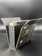 Pop-up Quran case with 13 Line Colour Coded Holy Quran (HB) - Design Inspired by Kaaba