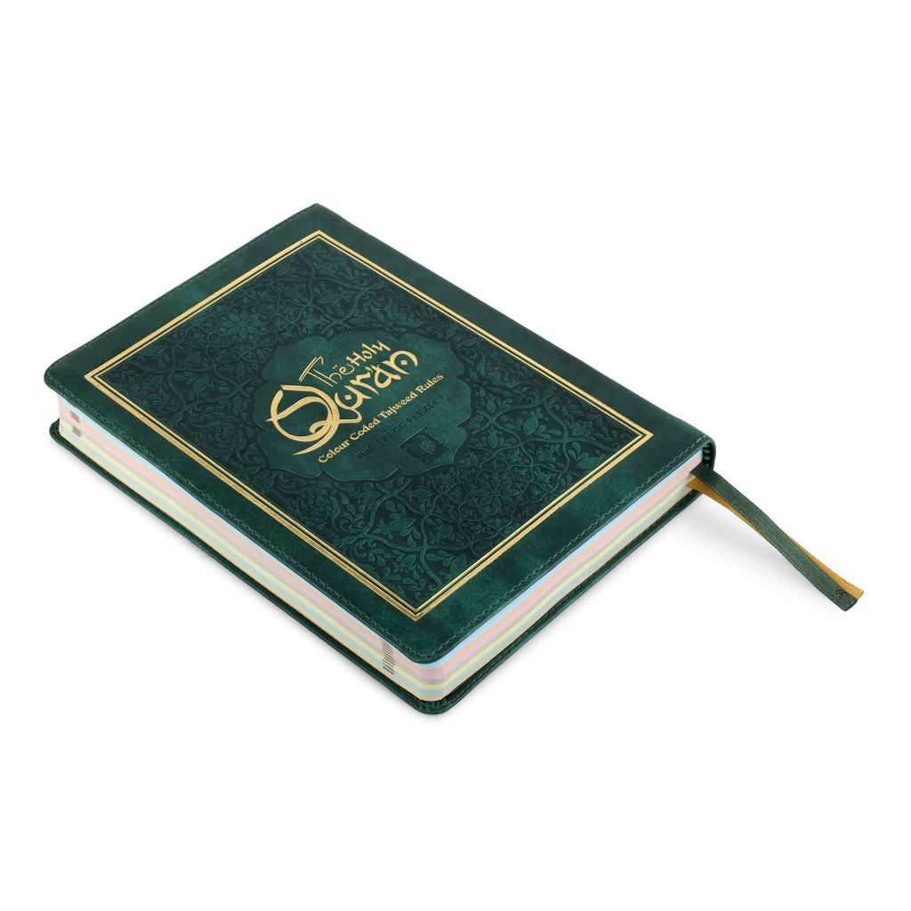 13 Line Flexi Leather Quran with Slipcase CC Tajweed | Soft Leather Flexi Cover